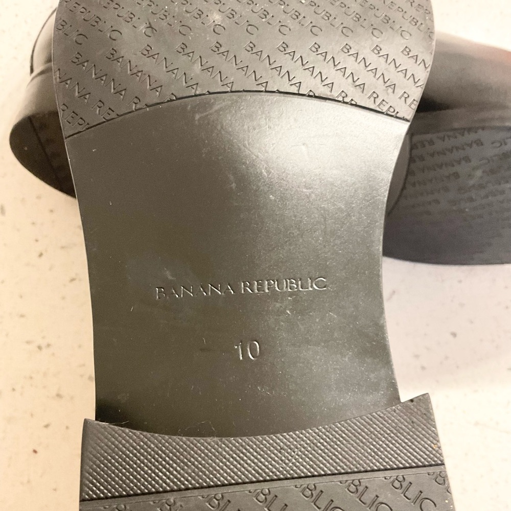 Banana Republic Black Leather Men's Boots - Picture 3 of 7